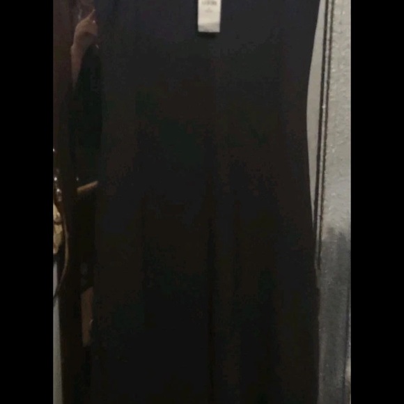 Banana Republic Black Maxi Dress with Floral Design - Picture 6 of 9